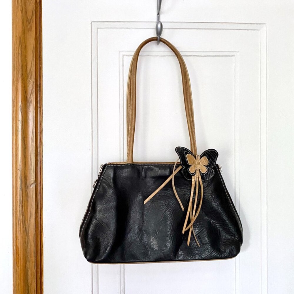Y2K Leather Handbag | Millennial Fashion Accessories | Town Shoes Butterfly Bag
